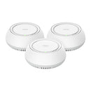 TP-Link Deco BE65-PoE(3-pack) BE11000 Whole Home Mesh Wi-Fi 7 System with PoE 688 Mbps at 2.4 GHz + 4324 Mbps at 5 GHz + 5764 Mbps 6 GHz