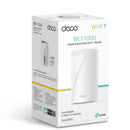 TP-Link Deco BE65 Pro(1-pack) BE11000 Whole Home Mesh WiFi 7 System , 688 Mbps at 2.4 GHz + 4320 Mbps at 5 GHz + 5760 Mbps at 6 GHz