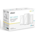 TP-Link Deco BE68 BE14000 Tri-Band Whole Home Mesh Wi-Fi 7 System (3-pack) 688 Mbps at 2.4 GHz + 4324 Mbps at 5 GHz + 8647 Mbps at 6 GHz