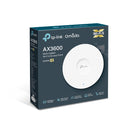 TP-Link EAP660 HD Omada AX3600 Wireless Dual Band Multi-Gigabit Ceiling Mount Access Point, 2402Mbps @ 5GHz  POE+, SNMP, MU-MIMO, QoS, Mountable