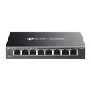 TP-Link ES208G Omada 8-Port Gigabit Easy Managed Switch, Flow Control, Loopback Detection, Port Isolation, Port Mirroring, LAG, VLAN, IGMP Snooping, Q