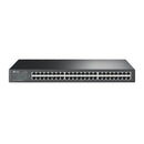 (E)(CH)TP-Link TL-SF1048 48-Port 10/100Mbps Rackmount Switch energy-efficient Supports MAC 19-inch rack-mountable steel case 100% Data filtering