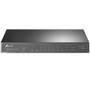 TP-Link TL-SG1210P 10-Port Gigabit Desktop Switch with 8-Port PoE+ IGMP Snooping 1 Gigabit SFP Slot, Fanless