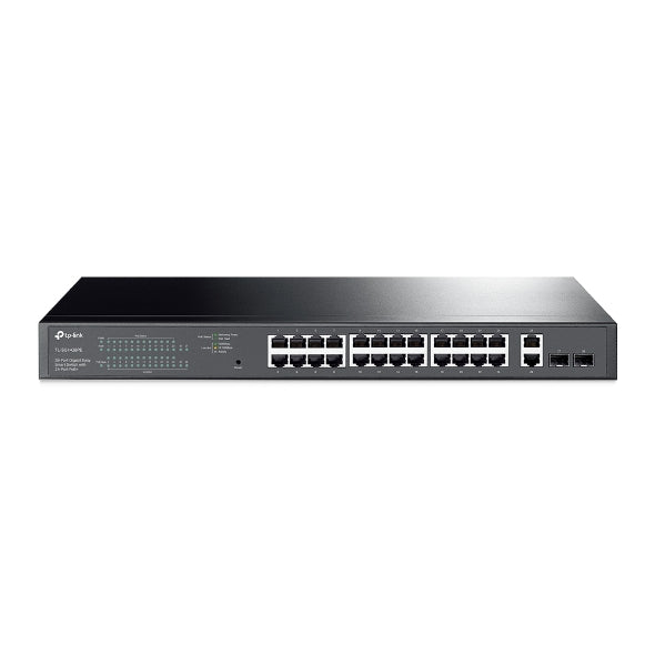 TP-Link TL-SG1428PE 28-Port Gigabit Easy Smart Switch with 24-Port PoE+ 32xVLAN 56Gbps Switching Capacity Rack Mountable