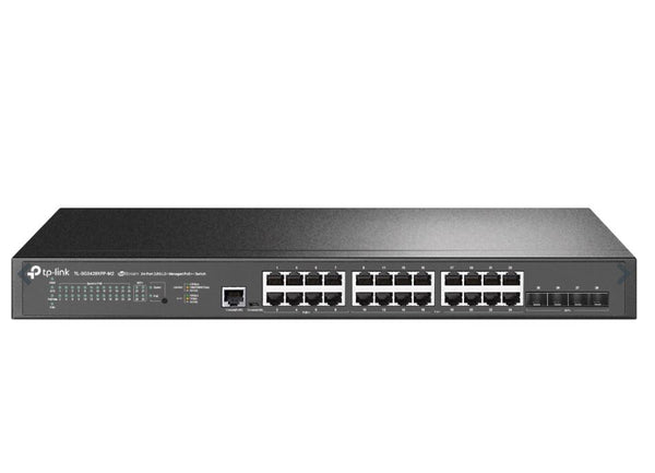 TP-Link TL-SG3428XPP-M2 Omada JetStream 24-Port 2.5GBASE-T and 4-Port 10GE SFP+ L2+ Managed Switch with 16-Port PoE+ & 8-Port PoE++ by Omada SDN