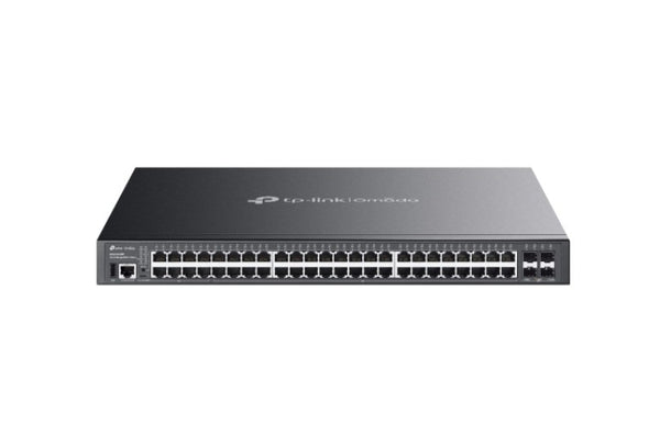 TP-Link SG5452XMPP Omada 48-Port Gigabit Stackable Lite L3 Managed PoE++ Switch with 4× 10G Slots