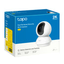 TP-Link TC71 Pan/Tilt Home Security Wi-Fi Camera, 2K, 3MP (2304x1296), Two-Way Audio, Sound & Light Alarm, Motion Detect