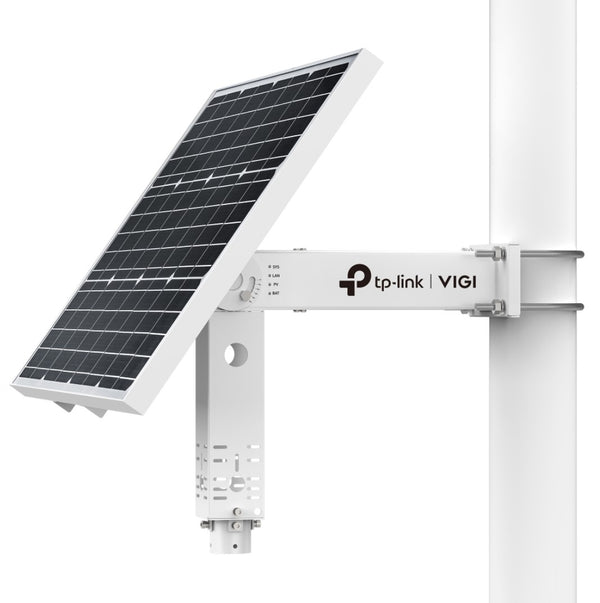 TP-Link VIGI SP6020 VIGI Intelligent Solar Power Supply System, 60W Photovoltaic Panel, 20.8Ah/10.8V Lithium Battery