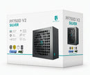 DeepCool PF750D V2 750W Gamer Storm 80+ Silver/Cybenetics Non-Modular ATX Power Supply, Taiwanese Capacitors, ATX12V V3.1