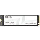 YMTC ZhiTai TiPlus7100s SSD 1TB M.2 2280 YMTC Xtacking 4.0 TLC Chip PCle Gen 4 X 4.0 NVMe 4.0 7400MB/s 6900MB/s R/W 600 TBW 5Y warranty