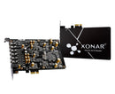 ASUS Xonar AE 7.1 PCIe Gaming Sound Card 192kHz/24-bit Hi-Res Audio Quality, 150ohm headphone amp, High-quality DAC, Exclusive EMI back plate