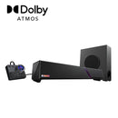 ASUS ROG Gjallar Gaming Soundbar, 2.1.2 Dolby Atmos, 5G Wireless Subwoofer, RGB, USB-C, HDMI 2.1 eARC, Optical, AUX, Bluetooth 5.3