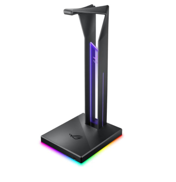 ASUS ROG THRONE/AS Gaming Headset Stand With 7.1 Surround Sound, Dual USB 3.1 Ports, Optimised Arc Design, Non-Slip, Aura Sync RGB