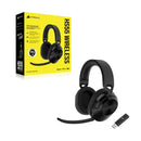 Corsair HS55 WIRELESS Gaming Headset- Carbon (AP), 50mm drivers, Dolby 7.1, wireless 50 ft, 24h battery, PC/PS4/PS5, iCUE support, omnidirectional mic