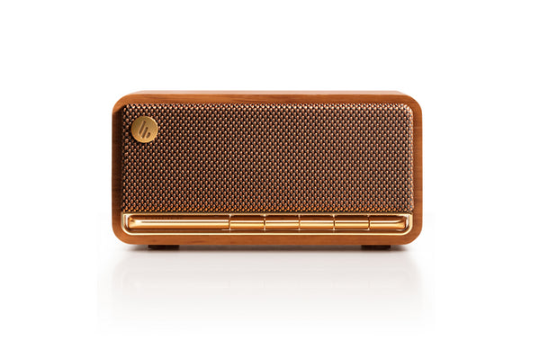 Edifier MP230 BROWN Portable Bluetooth Retro Speaker - Bluetooth 5.0, AUX, micro SD, USB Audio Streaming, 10hrs Battery Life