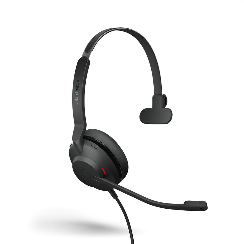 Jabra Evolve2 30 SE Wired USB-C/A UC Mono Headset, Lightweight & Durable, Noise Isolating Ear Cushions, Plug-and-play, 2-Mic, 2Yr Warranty