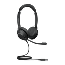 Jabra Evolve2 30 SE Wired USB-A UC Stereo Headset, Lightweight & Durable, Noise Isolating Ear Cushions, Plug-and-play, 2-Mic Technology, 2Yr Warranty