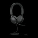 Jabra Evolve2 40 SE Wired USB-C MS Stereo Headset, 360° BusyLight, Noise Isolationg Ear Cushions, 2Yr Warranty, Plug-and-play, 3-Microphone Technology