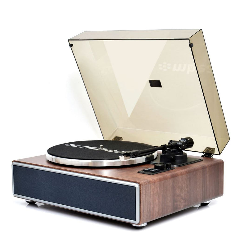 mbeat®  Hi-Fi Turntable with Bluetooth Speaker adjustable counterweight Turntable Speed: 331/3 & 45 RPM Weight: 5.75kg