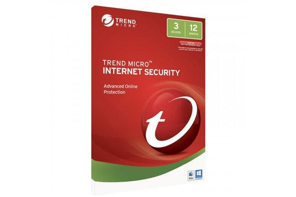 Trend Micro Internet Security (1-3 Devices) 1Yr Subscription Add-On