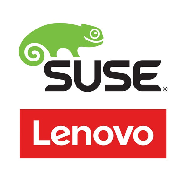 LENOVO - SUSE Linux Enterprise Server with Live Patching, 1-2 Sockets with Unlimited Virtual Machines,Lenovo Standard Support 5 Year