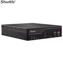 Shuttle DH670 Slim Mini PC 1L Barebone- Intel 12th/13th/14th Gen, 2x DDR4, 2.5' HDD/SSD bay, 2xLAN, 2x RS232(RS422/485), 2xHDMI, 2xDP, 120W