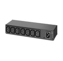 APC Basic Rack PDU, 0U/1U, 230V/10A Input, 8x IEC C13 Outlets