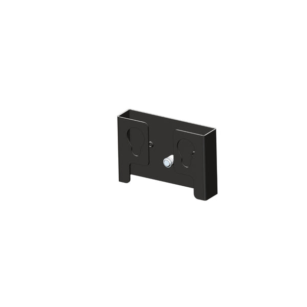 APC NetShelter Cable Management, Easy Rack PDU Mounting Bracket, Set of 2, Black