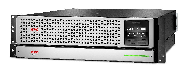 APC SRTL1000RMXLI, Smart UPS, 1000VA, 900 Watts, 230VA, Li-Ion Lithium, Rack Mount, Double Conversion Online Sine Wave