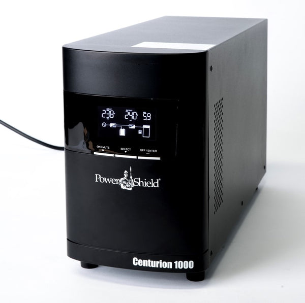 PowerShield Centurion Tower UPS 1000VA - 110V - Nema, reliable power backup for sensitive equipment, 2-year warranty