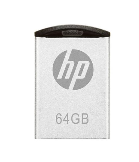 HP V222W 64GB USB 2.0 Type-A 4MB/s 14MB/s Flash Drive Memory Stick Slide 0Â°C to 60Â°C  External Storage for Windows 8 10 11 Mac