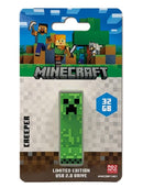 Verbatim Minecraft Creeper - Collector's Edition USB Flash Drive - 32GB - Creeper. Retail Pack - Minecraft Movie 2025