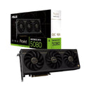 ASUS nVidia GeForce PROART-RTX5080 16GB GDDR7 OC Edition, 0752 CUDA, PCIe 5.0, 30Gbps, 256-bit, 2730MHz OC, 2.5-Slot, SFF Ready, 8K, USB-C, 850W PSU