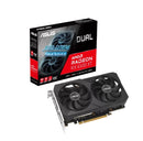 ASUS AMD Radeon DUAL-RX6500XT-O4G-V2  RX 6500 XT V2 OC Edition 4GB GDDR6 with two powerful Axial-tech fans and a 2-slot design
