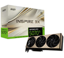 MSI nVidia GeForce RTX™ 5070 Ti 16G INSPIRE 3X OC, PCI Express® Gen 5, Boost: 2482 MHz, CUDA 8960 Units, 16GB GDDR7, HDMI™ x 1