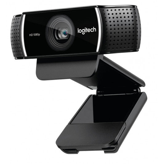 Logitech C922 Pro Stream Full HD Webcam 30fps at 1080p Autofocus Light Correction 2 Stereo Microphones 78Â° FoV 3mths XSplit License (> 960-001091)