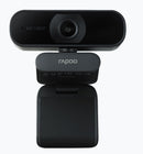 RAPOO C260 Webcam FHD 1080P/HD720P, USB 2.0, 95 degrees Wide Angle, Autofocus, Noise cancelling Mic. - Ideal for TEAMS, Zoom